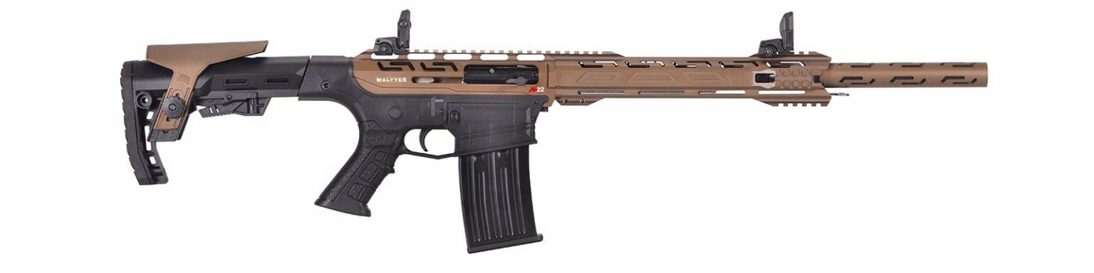 Waltter M22 Metal Kundak Şarjörlü Av Tüfeği