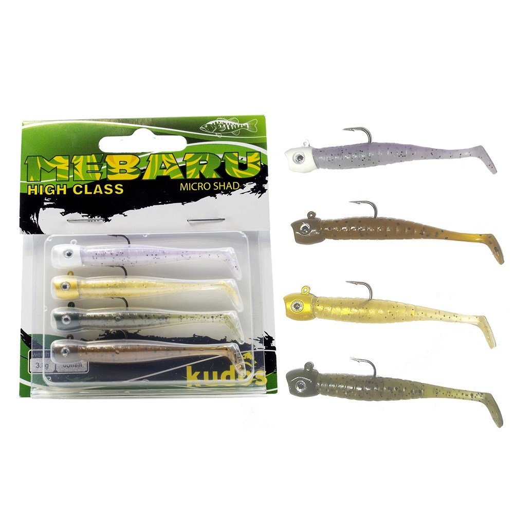 Kudos Mebaru Micro Shad 68 mm 3,8 gr Silikon Yem