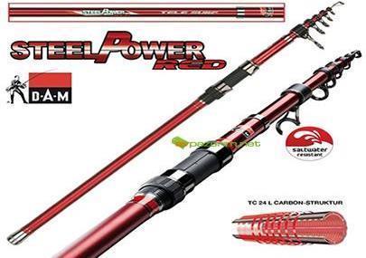 D.A.M Stell Power Red Surf 3,60 mt Kamış