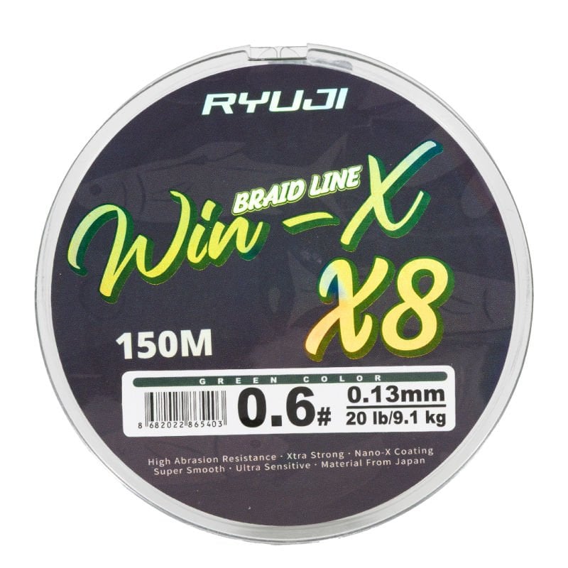Ryuji Winx X8 150 mt Green İp Misina