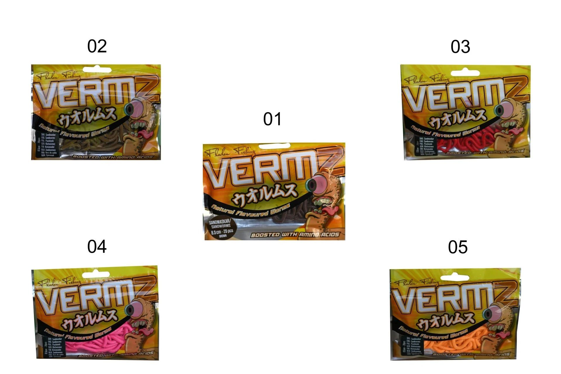 Fladen Vermz 8,5 cm Lrf Kum Solucanı