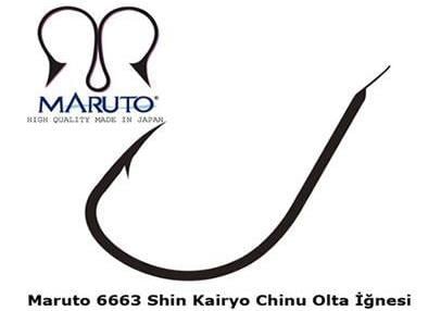 Maruto 6663 Siyah Nikel İğne
