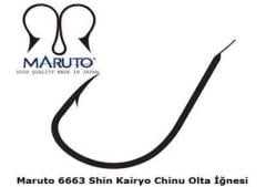 Maruto 6663 Siyah Nikel İğne