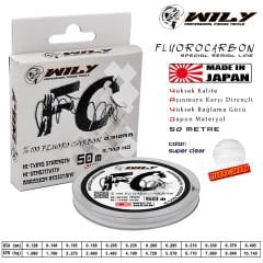 Wily FC Fluoro Carbon Misina 50 mt